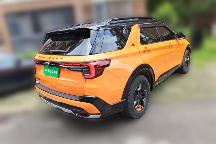 Used Ford Explorer 2024 2.3T EcoBoost Kunlun Peak Edition 7-Seater Rear Right 45 Deg