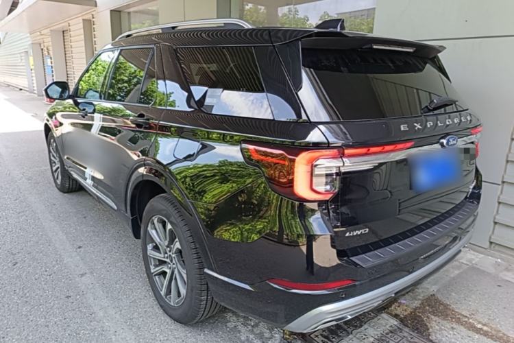 Used Ford Explorer 2025 2.3T EcoBoost Four-Wheel Drive Trail Edition 5 Seats Rear Left 45 Deg