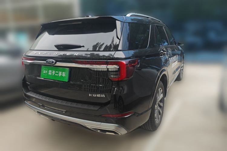 Used Ford Explorer 2025 2.3T EcoBoost Four-Wheel Drive Trail Edition 5 Seats Rear Right 45 Deg