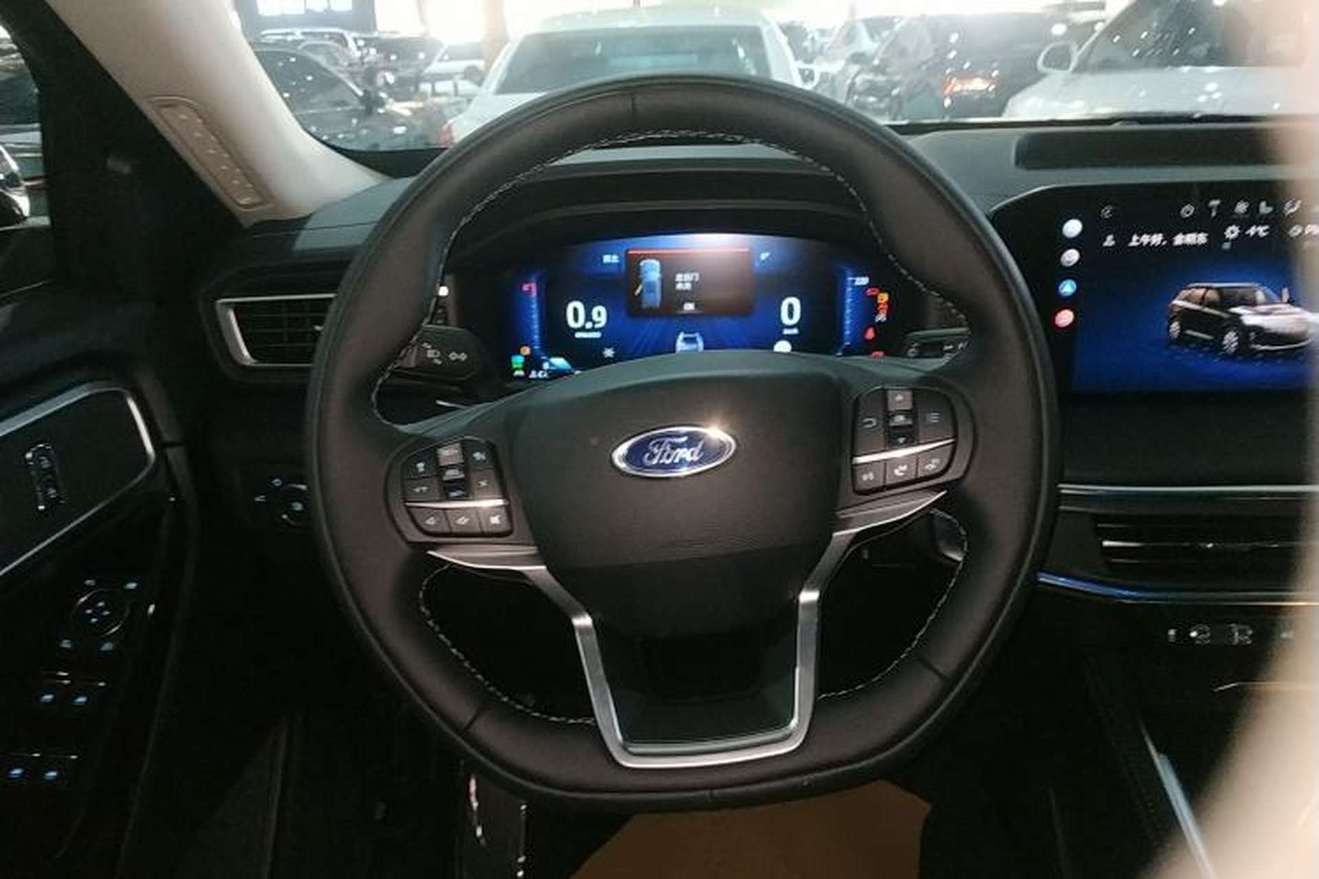 Used Ford Explorer 2025 2.3T EcoBoost Four-Wheel Drive Trail Edition 5 Seats Steering Wheel