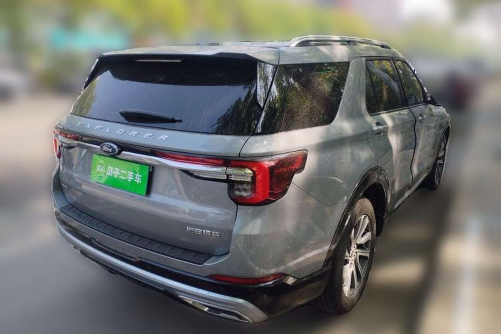 Used Ford Explorer 2025 2.3T EcoBoost Four-Wheel Drive Trail Edition 5 Seats Rear Right 45 Deg