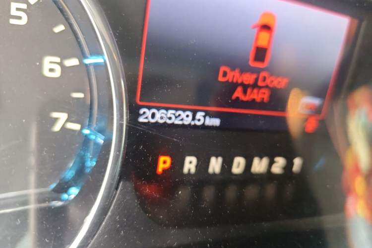 Used Ford F-150  Odometer Close Up