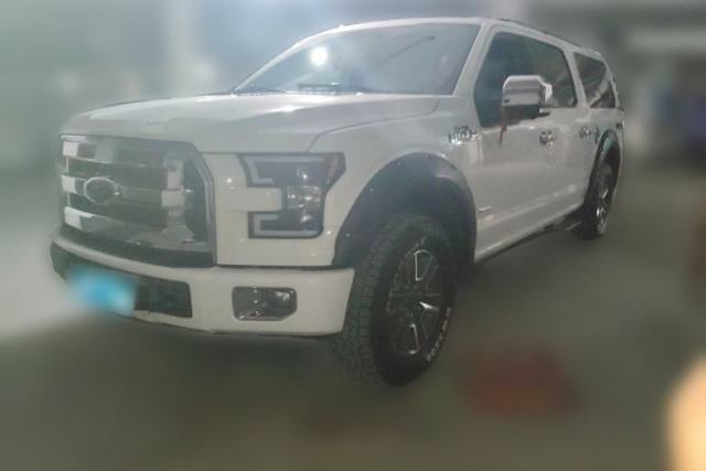 Used Ford F-150 2016 3.5L automatic gasoline (5-seater converted to 7-seater)