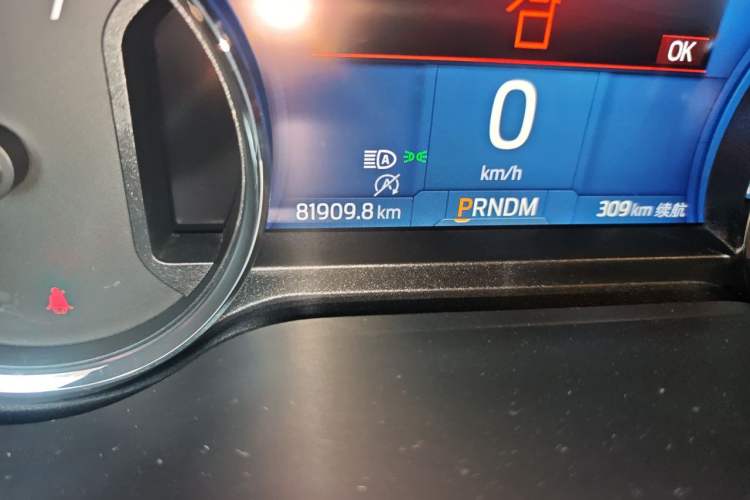 Used Ford F-150  Odometer Close Up