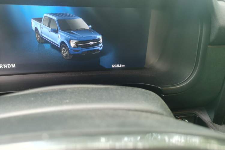 Used Ford F-150  Odometer Close Up