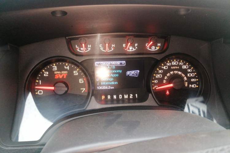 Used Ford F-150 Raptor 2011 6.2L SVT Raptor SuperCrew Instrument Cluster