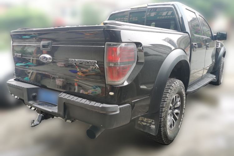 Used Ford F-150 Raptor 2011 6.2L SVT Raptor SuperCrew Rear Right 45 Deg