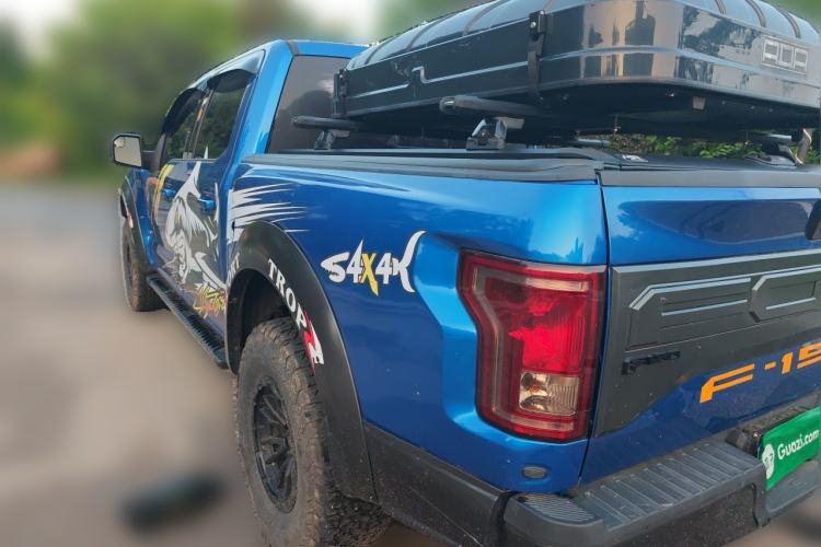 Used Ford F-150 Raptor 2011 6.2L SVT Raptor SuperCab Rear Left 45 Deg
