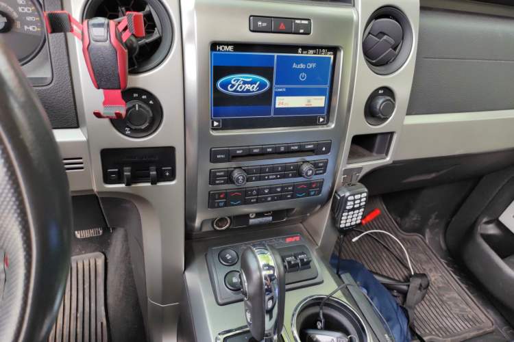 Used Ford F-150 Raptor 2011 6.2L SVT Raptor SuperCrew Audio And AC Panel