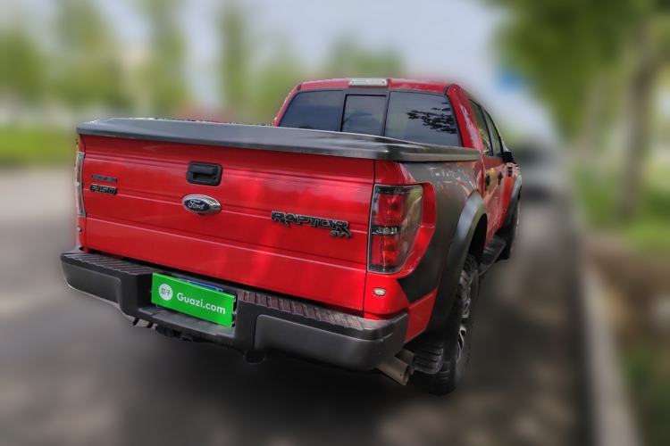 Used Ford F-150 Raptor 2011 6.2L SVT Raptor SuperCrew Rear Right 45 Deg