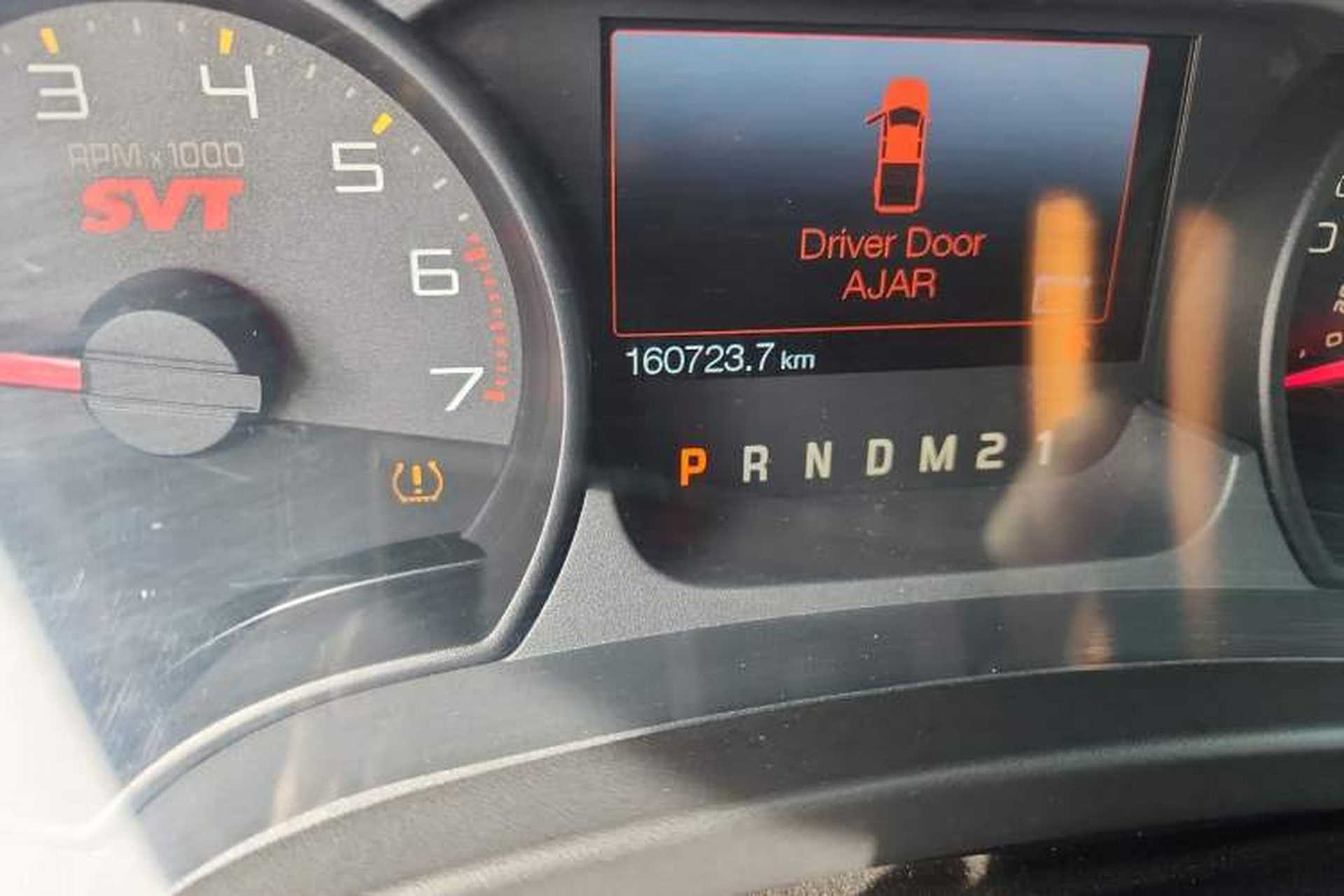 Used Ford F-150 Raptor  Odometer Close Up