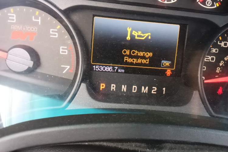 Used Ford F-150 Raptor  Odometer Close Up