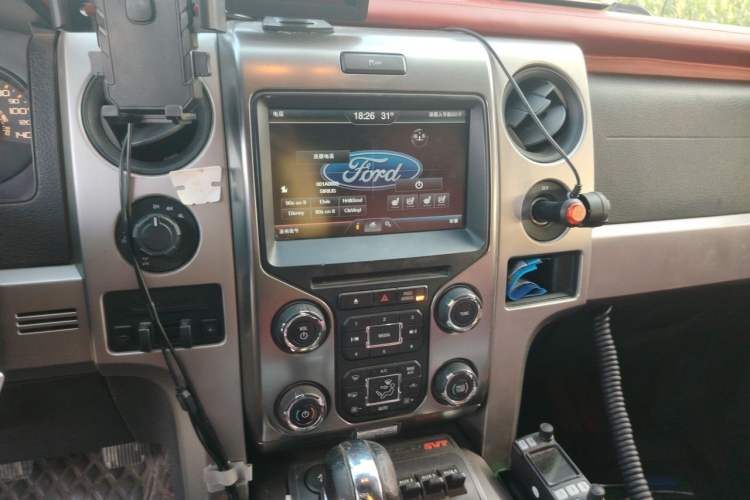 Used Ford F-150 Raptor 2014 6.2L U.S. Version Audio And AC Panel