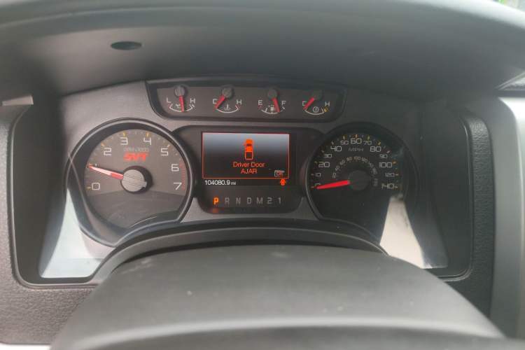 Used Ford F-150 Raptor  Odometer Close Up