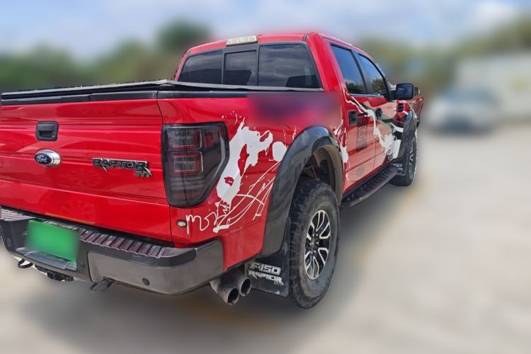 Used Ford F-150 Raptor 2014 6.2L U.S. Version Rear Right 45 Deg