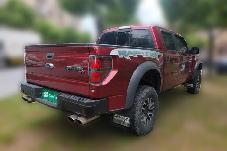 Used Ford F-150 Raptor 2014 6.2L U.S. Version Rear Right 45 Deg