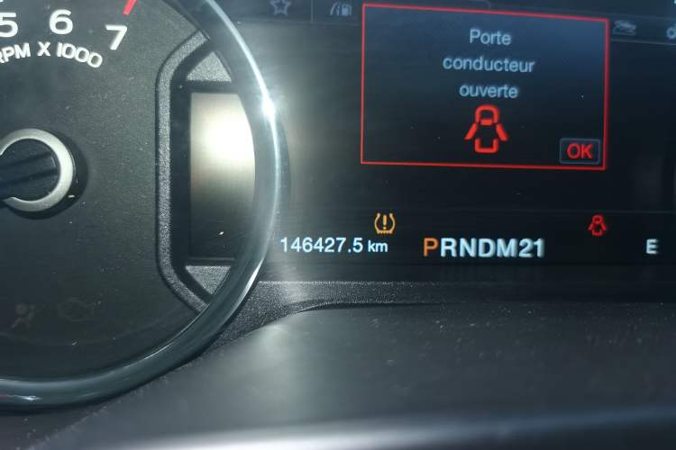Used Ford F-150 Raptor  Odometer Close Up
