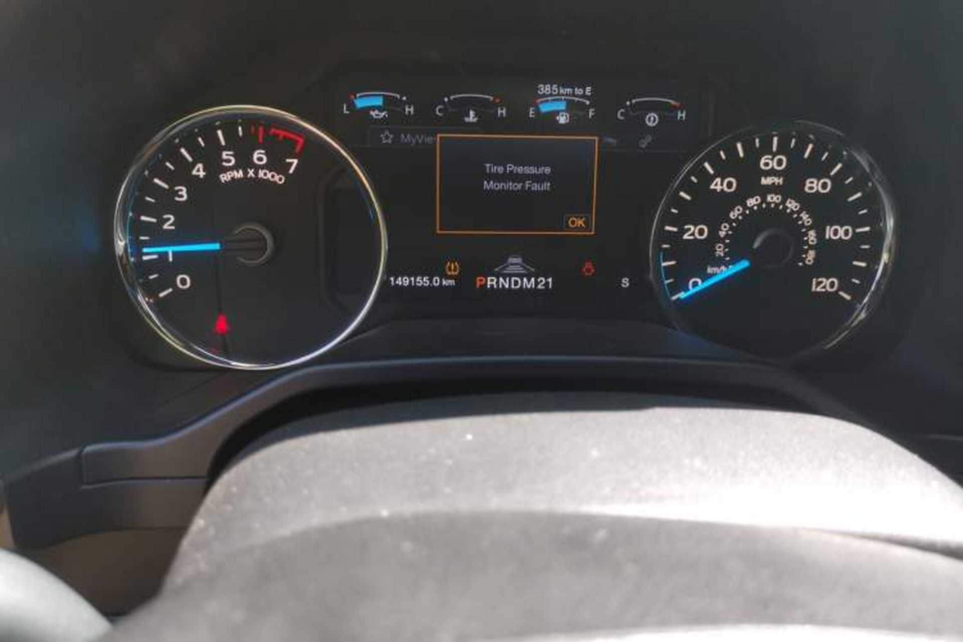 Used Ford F-150 Raptor  Odometer Close Up