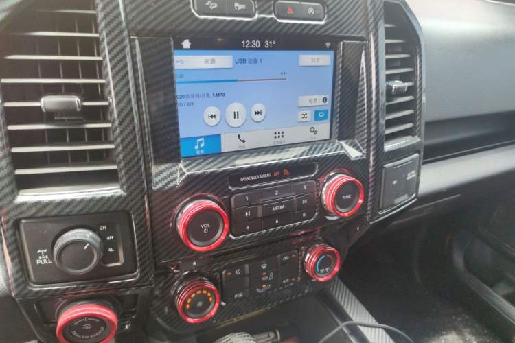 Used Ford F-150 Raptor  Audio And AC Panel