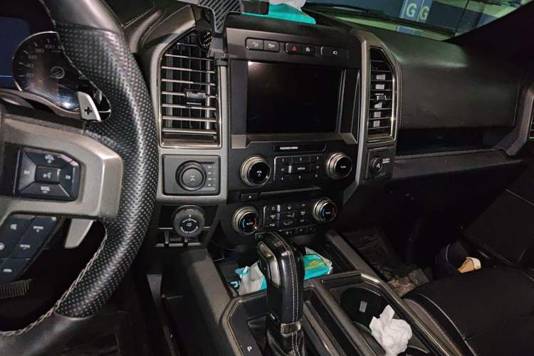 Used Ford F-150 Raptor 2017 3.5T Raptor Performance Enhanced Edition Audio And AC Panel