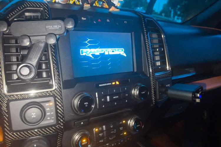 Used Ford F-150 Raptor 2017 3.5T Raptor Performance Enhanced Edition Audio And AC Panel