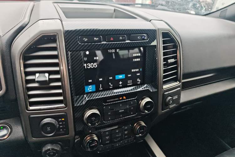 Used Ford F-150 Raptor 2017 3.5T Raptor Performance Enhanced Edition Audio And AC Panel