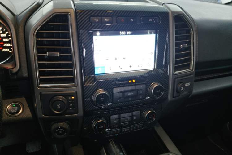 Used Ford F-150 Raptor 2017 3.5T Raptor Performance Enhanced Edition Audio And AC Panel