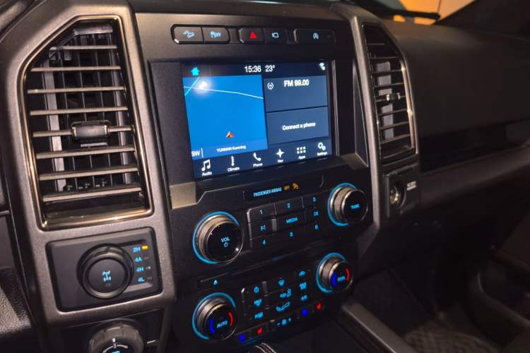 Used Ford F-150 Raptor 2017 3.5T Raptor Performance Enhanced Edition Audio And AC Panel