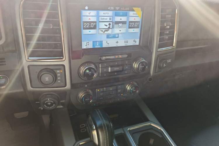 Used Ford F-150 Raptor 2017 3.5T Raptor Performance Enhanced Edition Audio And AC Panel