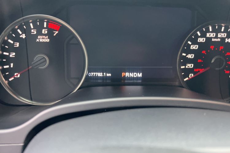 Used Ford F-150 Raptor 2017 3.5T Raptor Performance Enhanced Edition Odometer Close Up