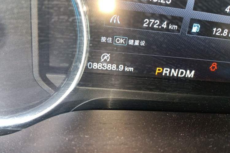 Used Ford F-150 Raptor  Odometer Close Up