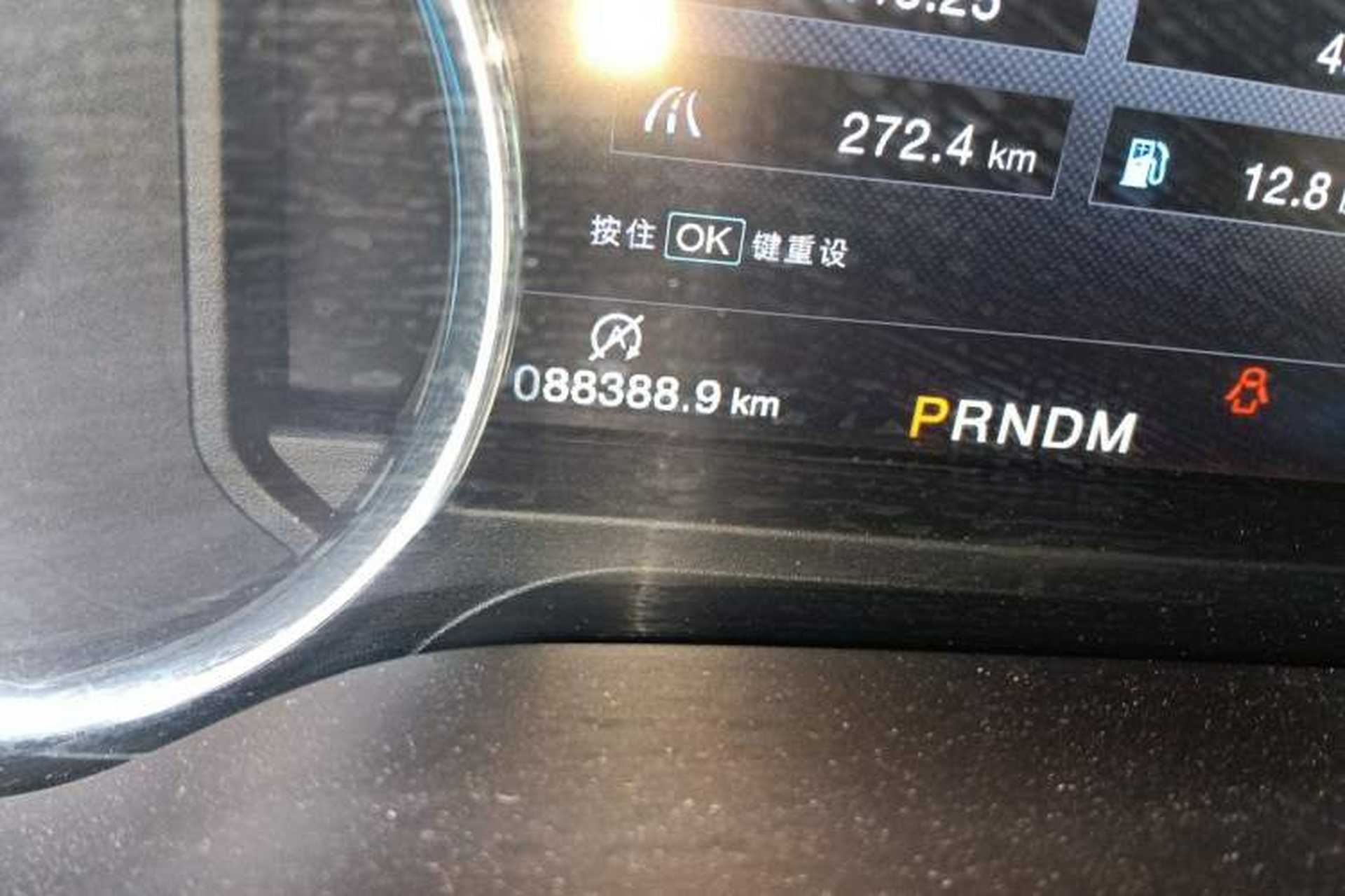 Used Ford F-150 Raptor  Odometer Close Up