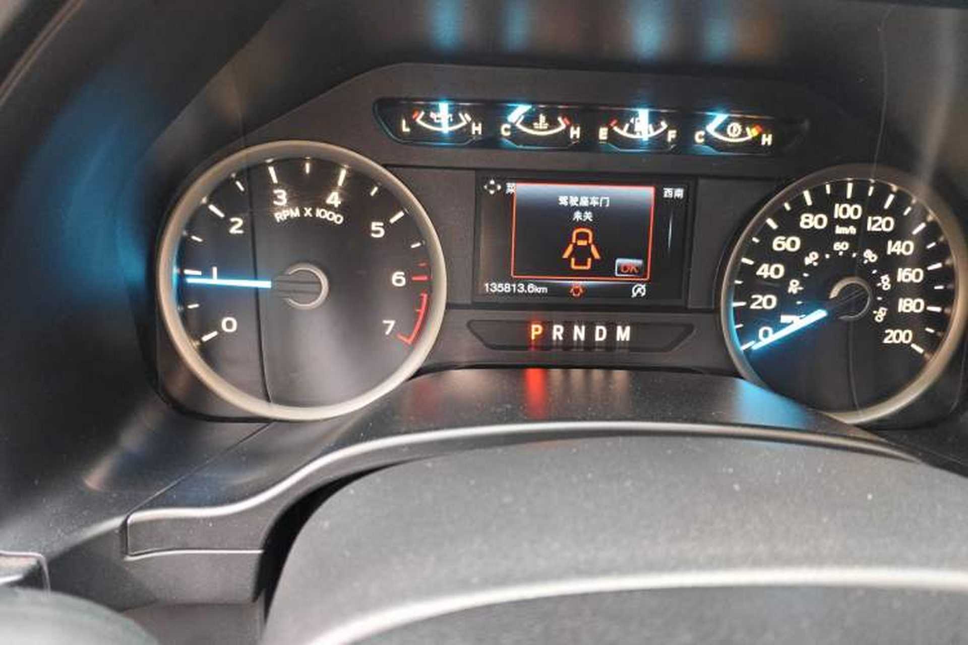 Used Ford F-150 Raptor  Odometer Close Up