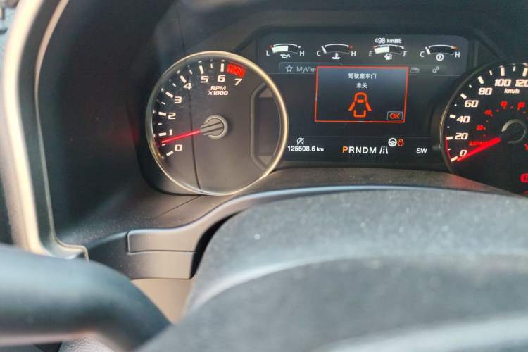 Used Ford F-150 Raptor 2018 3.5T Raptor Performance Enhanced Edition Odometer Close Up