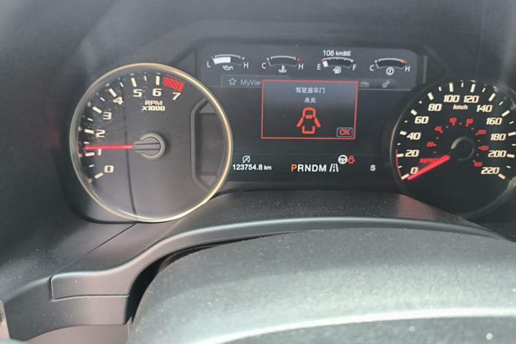 Used Ford F-150 Raptor 2018 3.5T Raptor Performance Enhanced Edition Odometer Close Up