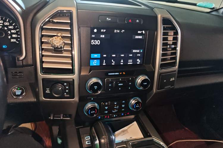 Used Ford F-150 Raptor 2018 3.5T Raptor Performance Edition Audio And AC Panel