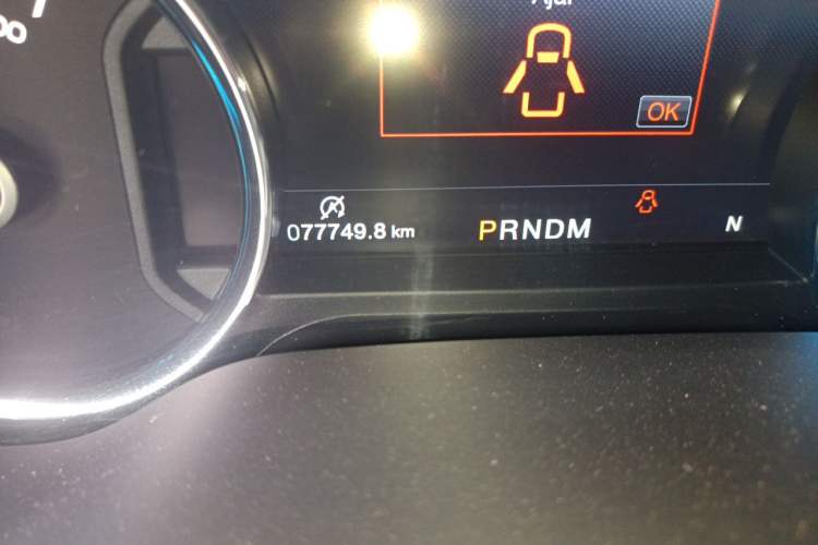 Used Ford F-150 Raptor  Odometer Close Up