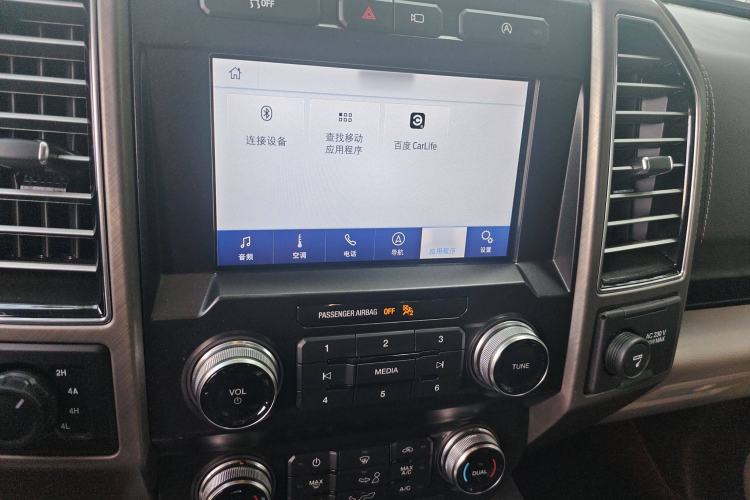Used Ford F-150 Raptor 2019 3.5T LTD Audio And AC Panel