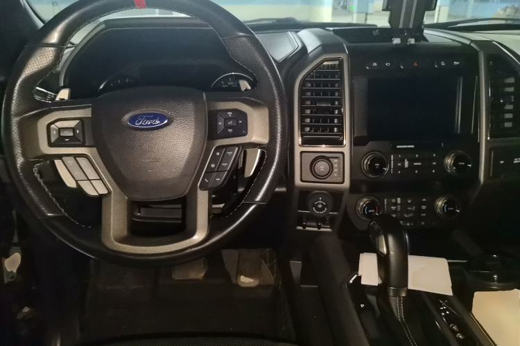Used Ford F-150 Raptor 2019 3.5T Raptor Polar Blue Limited Edition Center Console