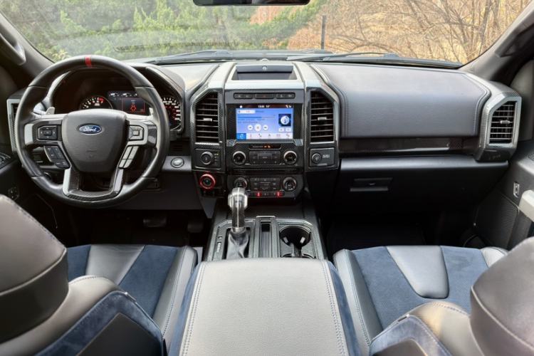 Used Ford F-150 Raptor 2019 3.5T Raptor Polar Blue Limited Edition Interior 1