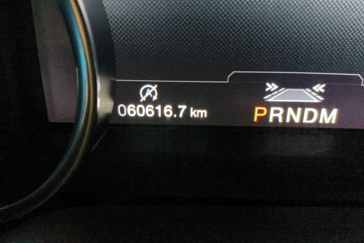 Used Ford F-150 Raptor 2019 3.5T LTD Odometer Close Up