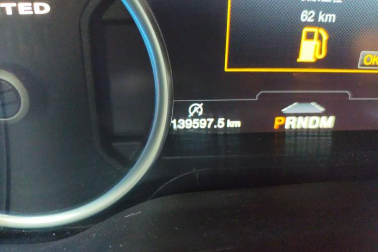 Used Ford F-150 Raptor 2019 3.5T LTD Odometer Close Up