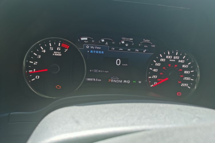 Used Ford F-150 Raptor 2019 3.5T Raptor Performance Enhanced Edition Odometer Close Up