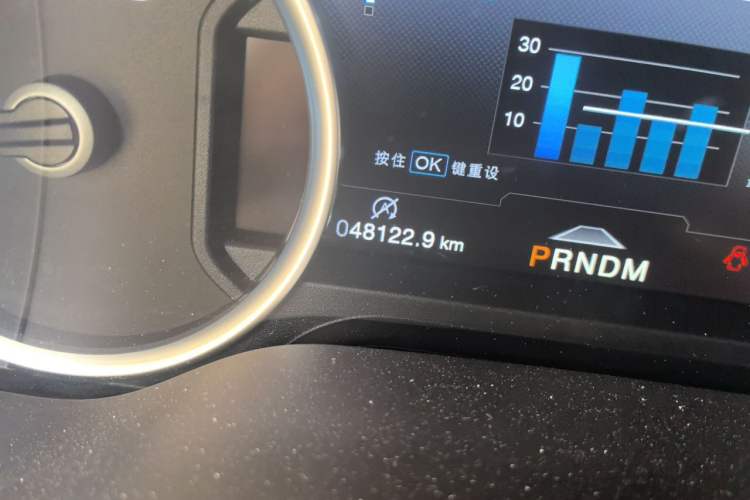 Used Ford F-150 Raptor 2019 3.5T LTD Odometer Close Up