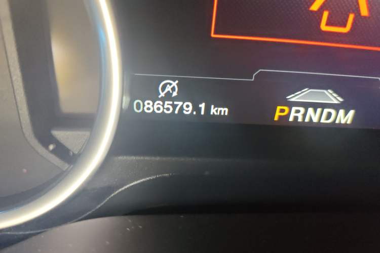 Used Ford F-150 Raptor 2019 3.5T LTD Odometer Close Up