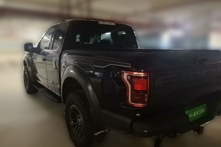 Used Ford F-150 Raptor 2019 3.5T Raptor Polar Blue Limited Edition Rear Left 45 Deg