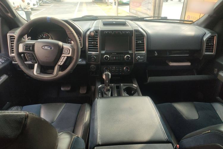 Used Ford F-150 Raptor 2019 3.5T Raptor Polar Blue Limited Edition Center Console