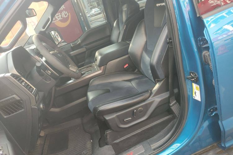 Used Ford F-150 Raptor 2019 3.5T Raptor Polar Blue Limited Edition Left Front Seat