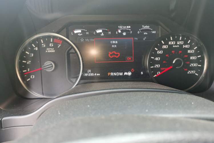 Used Ford F-150 Raptor 2019 3.5T Raptor Performance Enhanced Edition Odometer Close Up