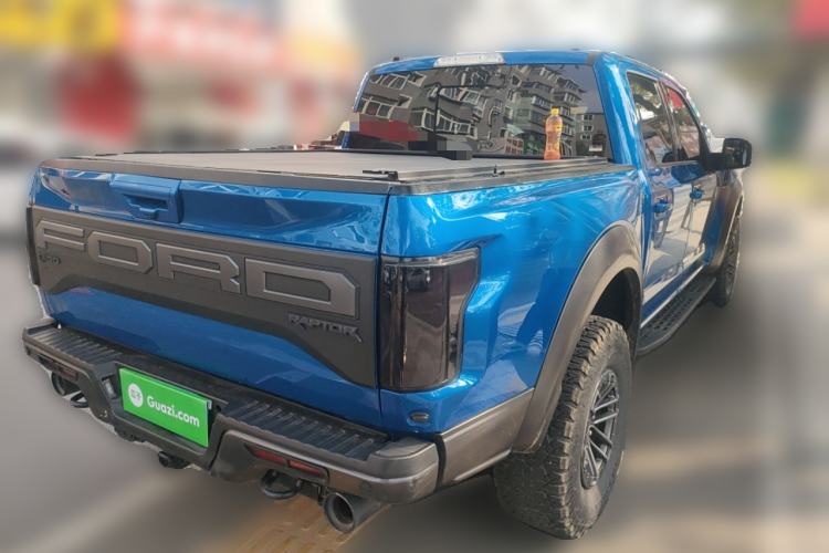 Used Ford F-150 Raptor 2019 3.5T Raptor Polar Blue Limited Edition Rear Right 45 Deg